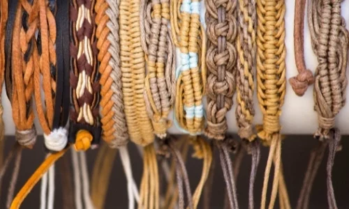 Lombok Bracelet upon arrival at a Lombok Holiday Resort