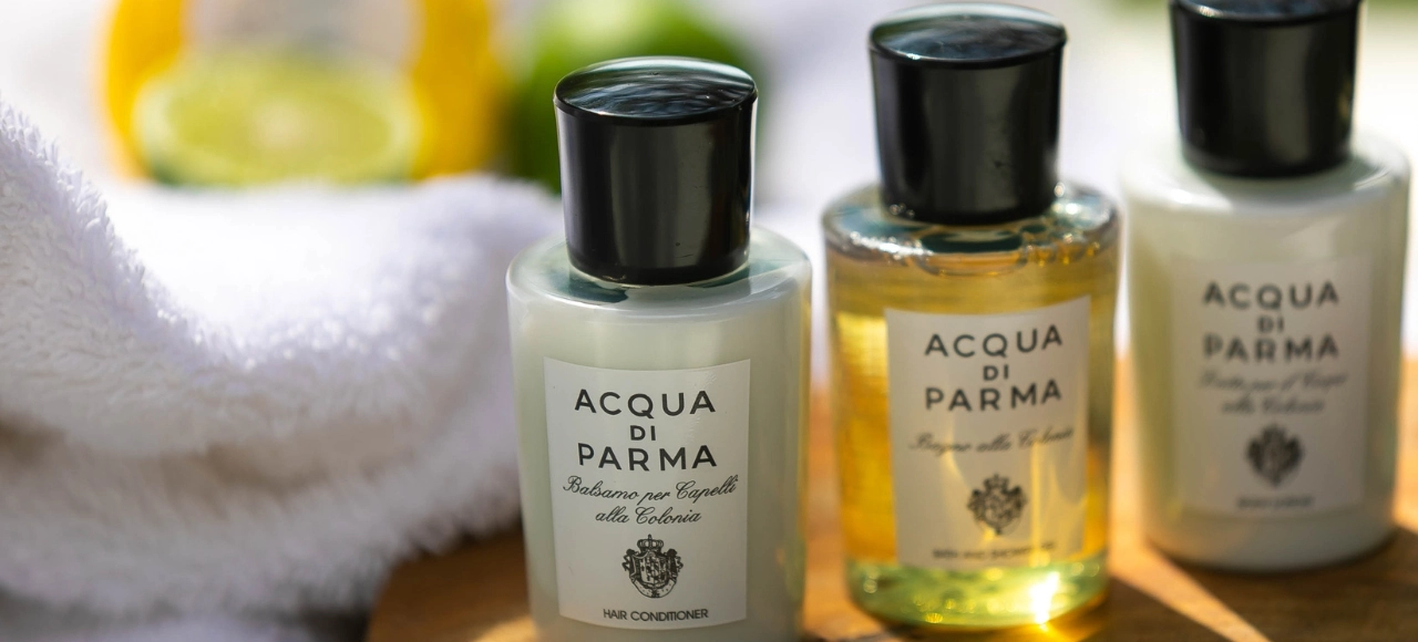 Luxury Beach Villa Amenities by Acqua di Parma
